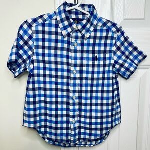 Polo by Ralph Lauren Kids (2T) Checkered  Shirt